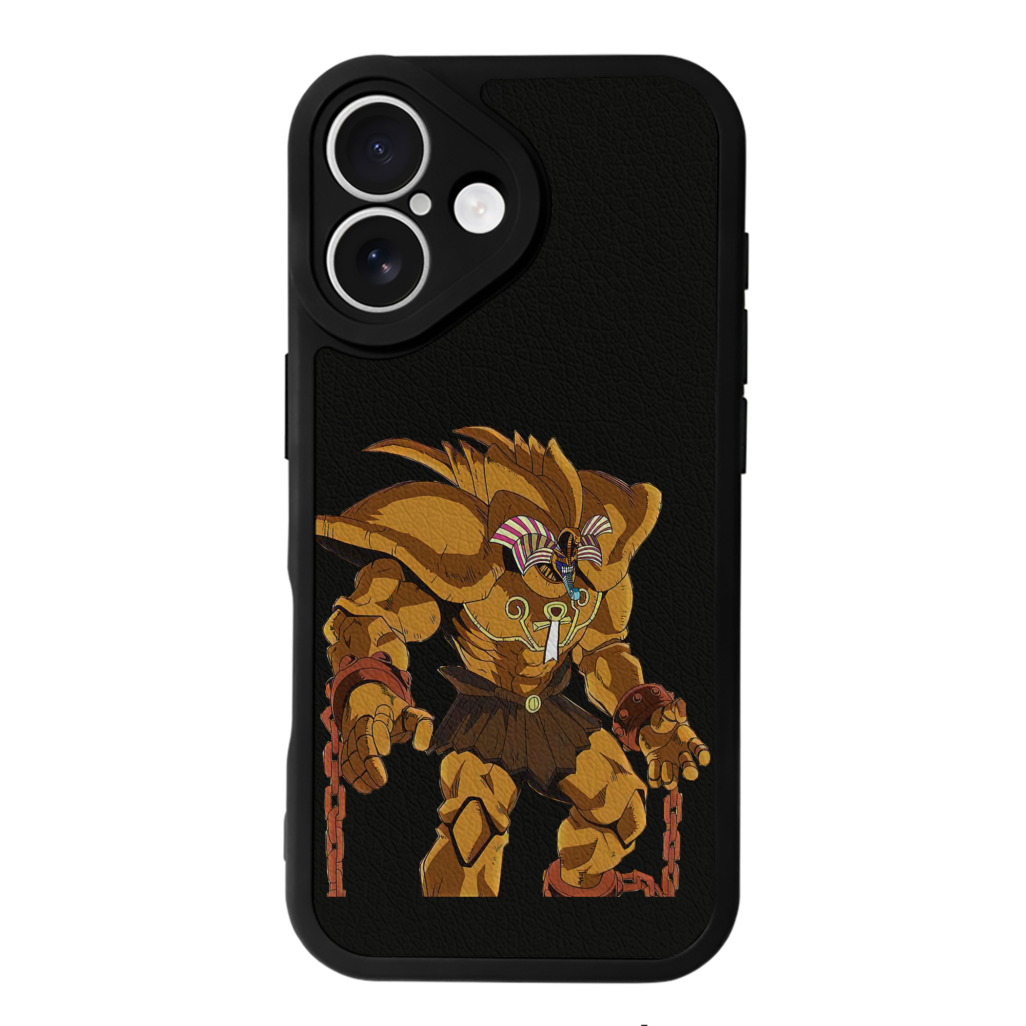 遊☆戯☆王 Yu-Gi-Oh! 【iPhone 16シリーズ対応】シリコンスマホケース（レザー調） 材質：シリコン